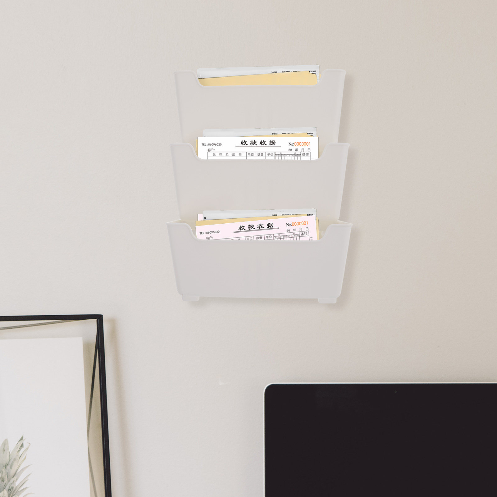 1 комплект прозрачного настенн – обзор и цена Magazine Holder Rack