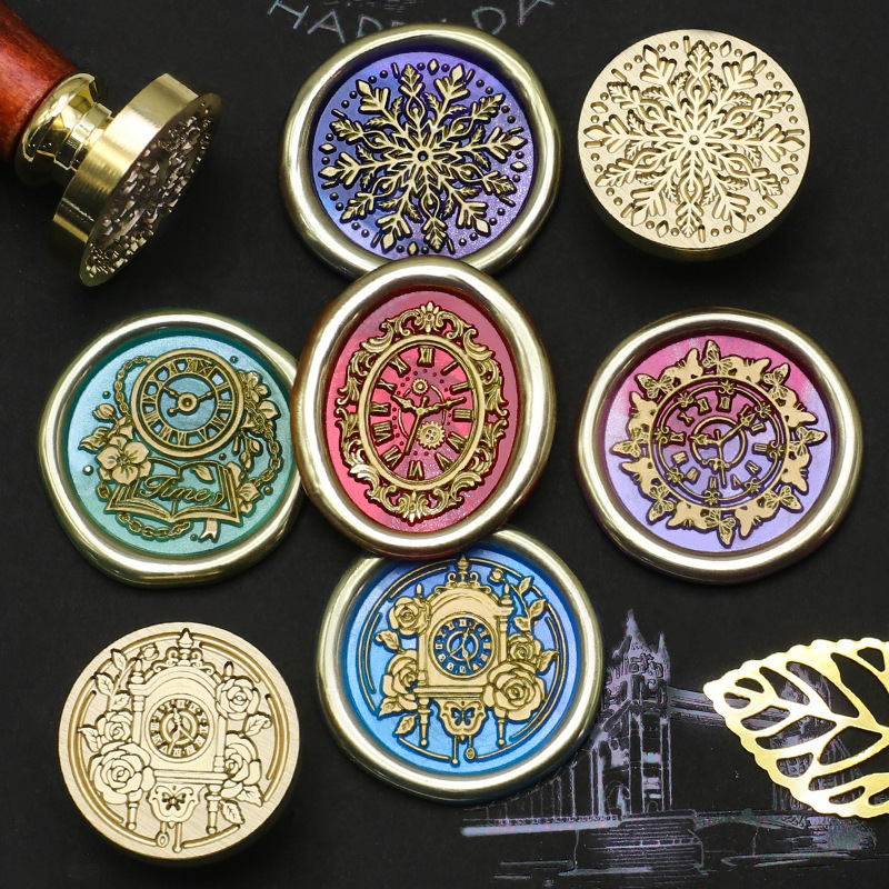 Ретро часы восковой штамп медв – обзор и цена Wax Seal Stamp Set